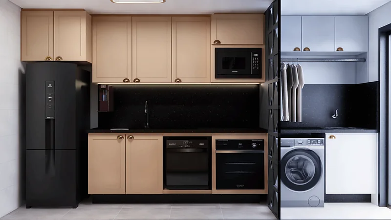 Apartamento Dela — perspectiva 3D, imagem 12 de 12