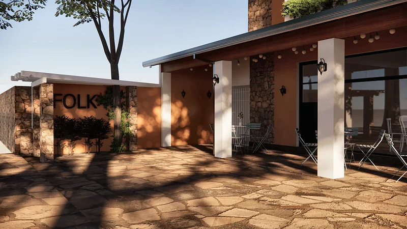Café Confeitaria — perspectiva 3D, imagem 13 de 16