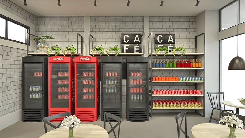 Café Mercadim — perspectiva 3D, imagem 2 de 14