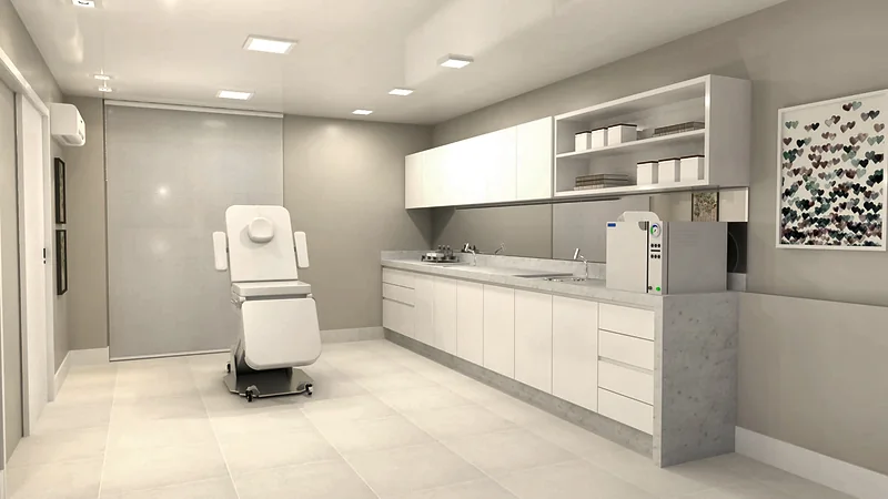 Clínica de Ginecologia — perspectiva 3D, imagem 4 de 4
